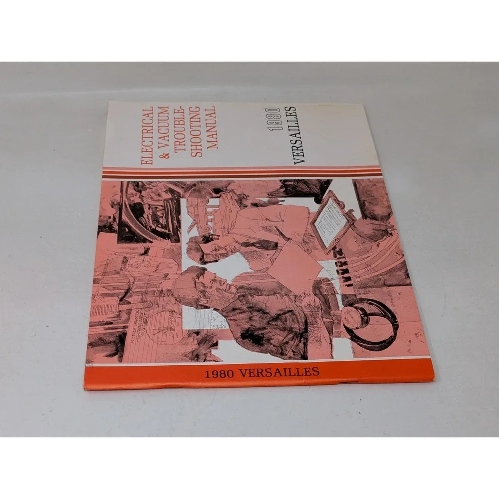 1980 Lincoln Dealer Electrical & Vacuum Diagram‎ Service Manual Versailles